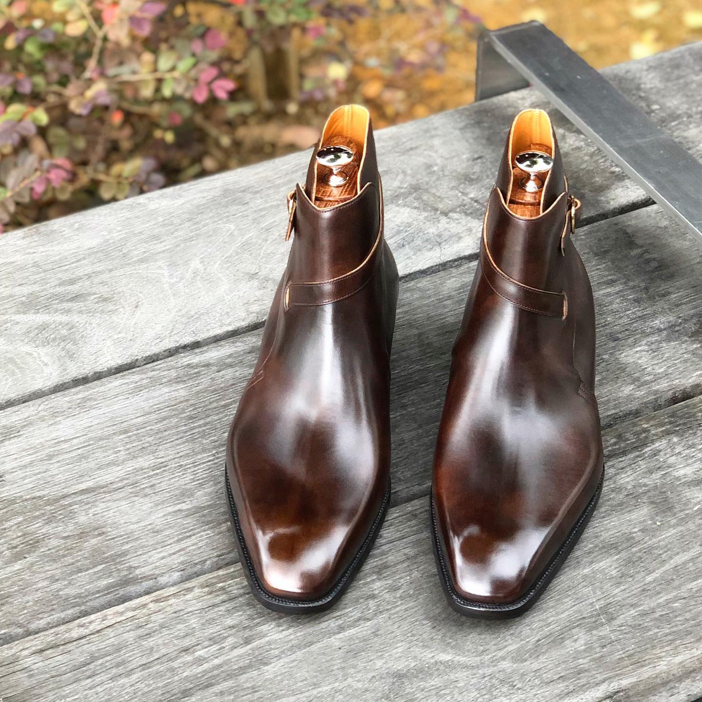 Brown Leather Alvor Slip On Jodhpur Boots