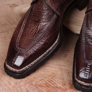 Vellano Centurion Brown Leather Derby Boots