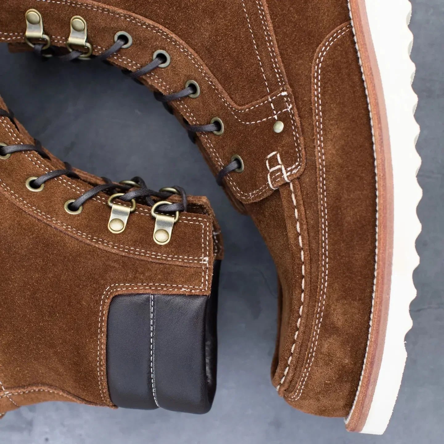 Vellano Brown Suede Raven Ridge Hiking Boots