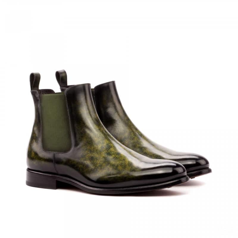 Vellano Green Yellow Earth Chelsea Boot