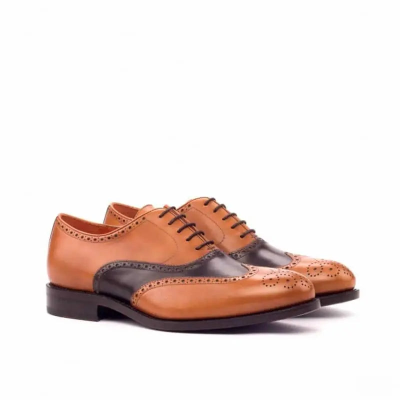Vellano Double Shade Full Brogue Dress Shoe – Men's Edition