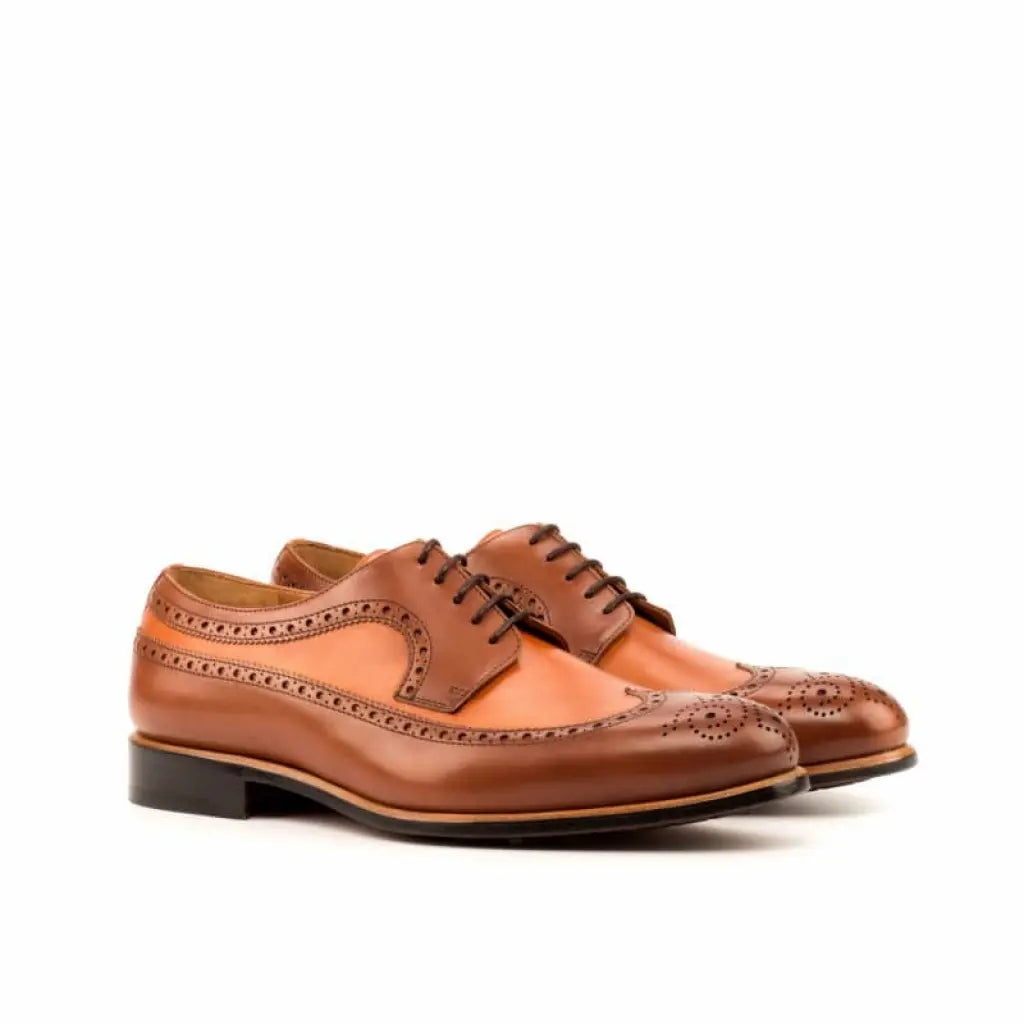Vellano Robert Long Wing Blucher – Finished Tan