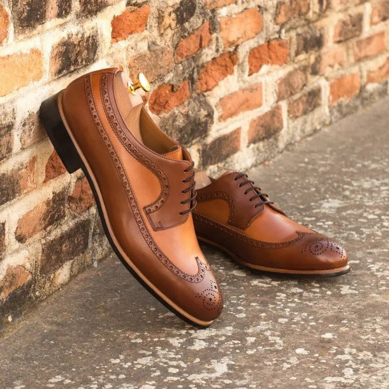 Vellano Robert Long Wing Blucher – Finished Tan