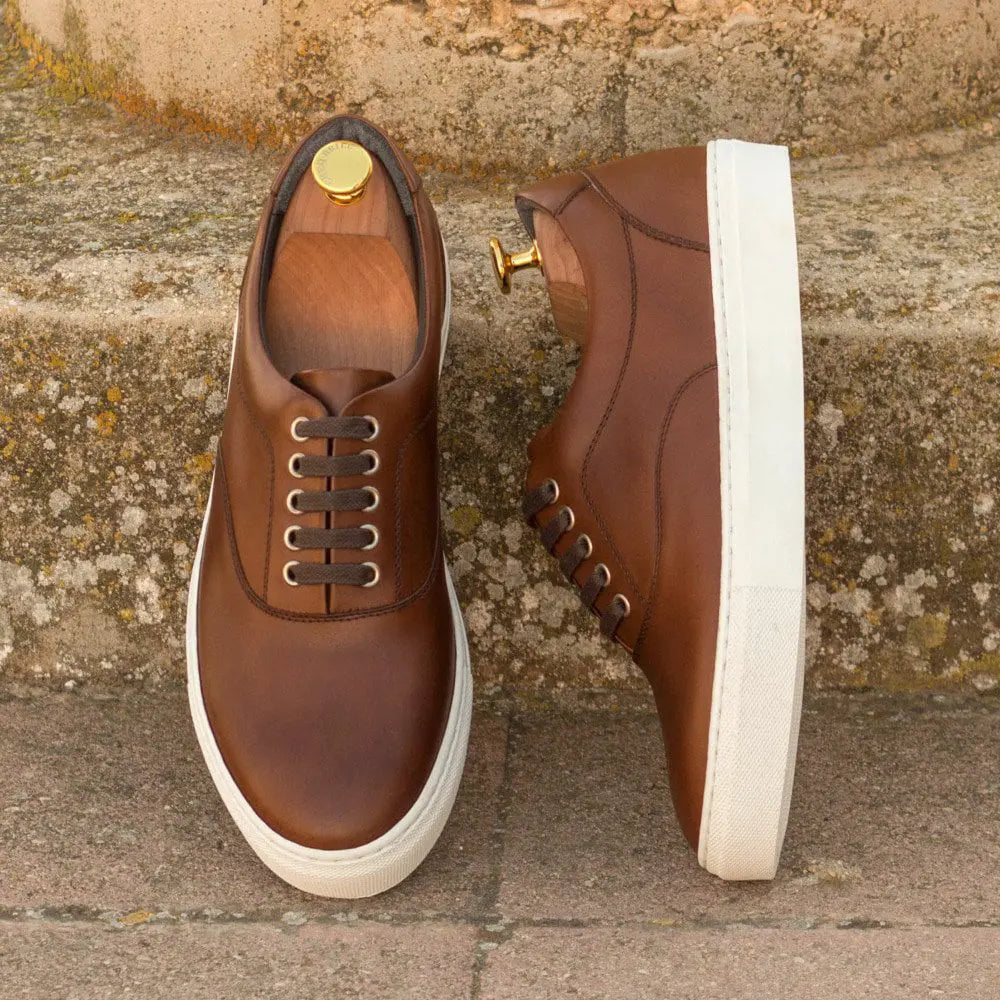 Vellano Derek Light Brown Low Top Sneakers