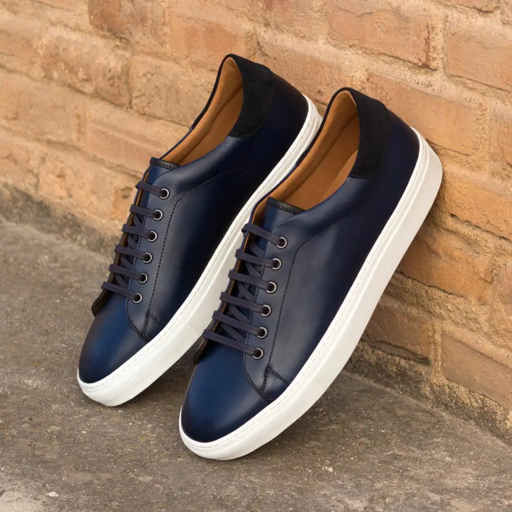 Vellano William Navy Blue Low Top Sneaker