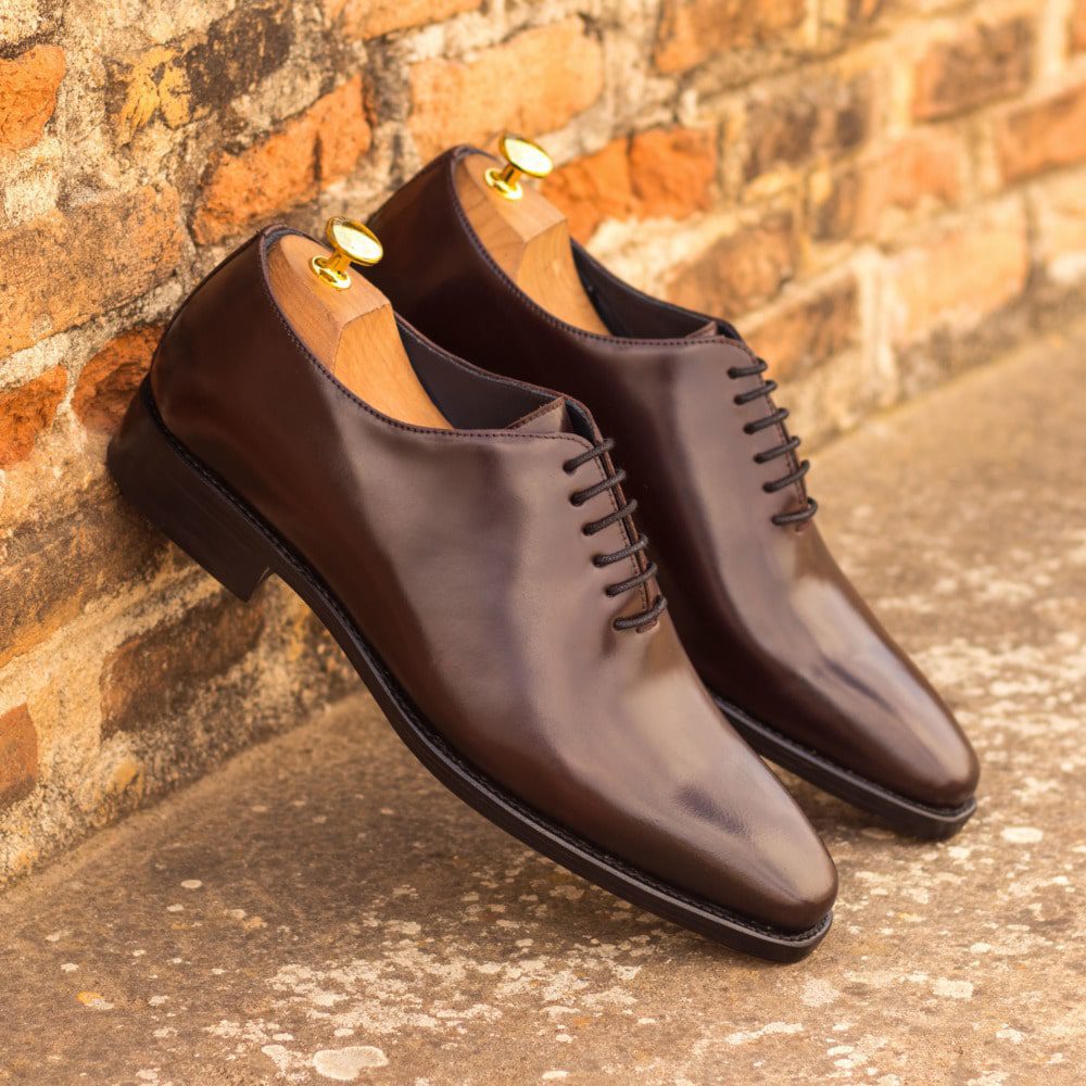 Vellano John Brown Crust Leather Derby Shoe