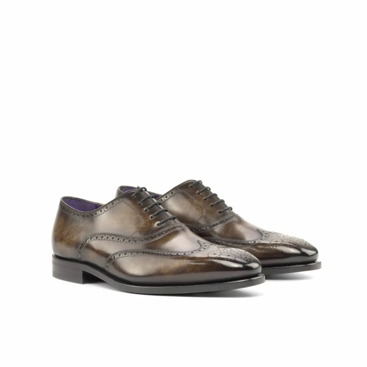 Vellano Marble Shade Wingtip Brogue Shoe