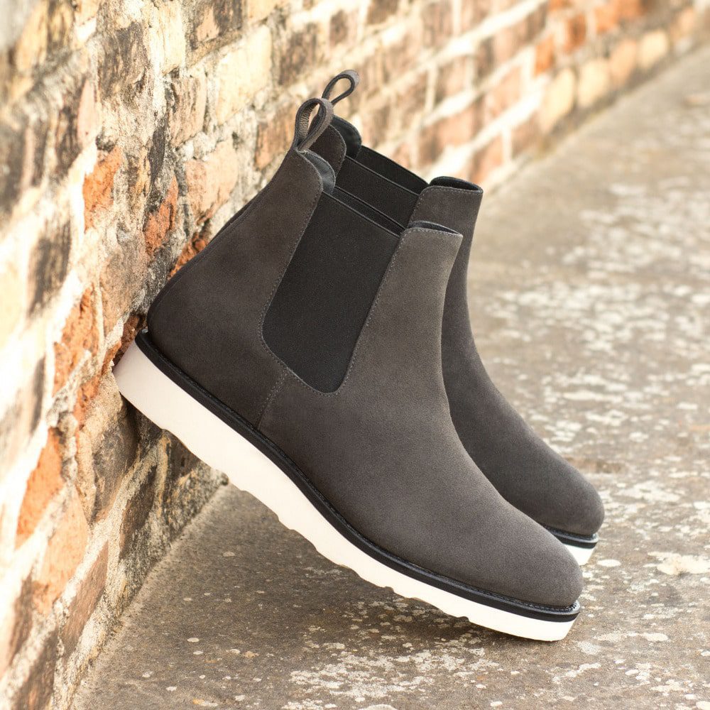 Vellano Grey Lightweight Chelsea Boot