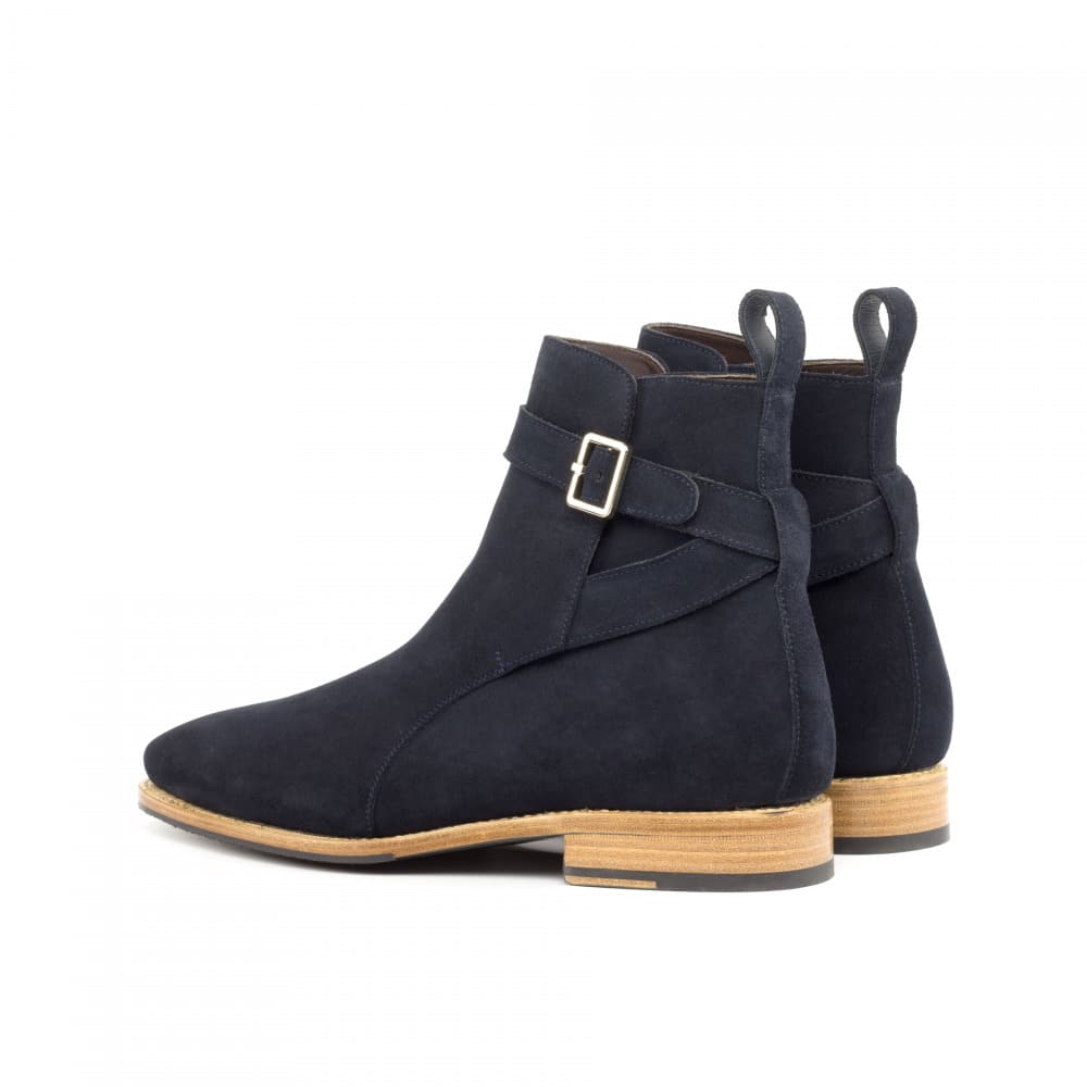 Vellano Navy Suede Jodhpuri Boot