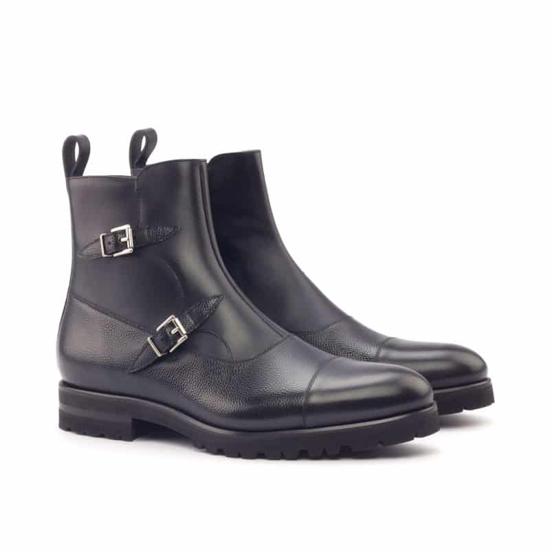 Vellano Black Thick Sole Octavian Boot
