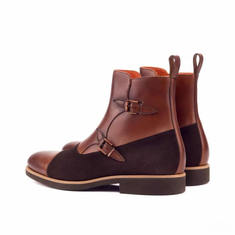 Vellano Wamp Suede Octavian Buckle Boot