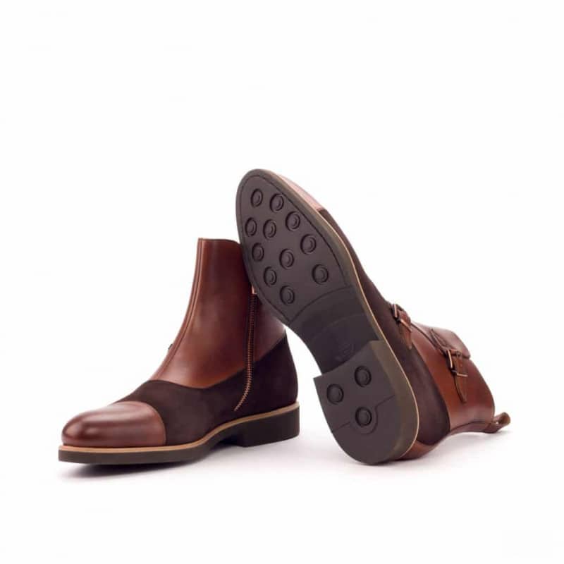 Vellano Wamp Suede Octavian Buckle Boot