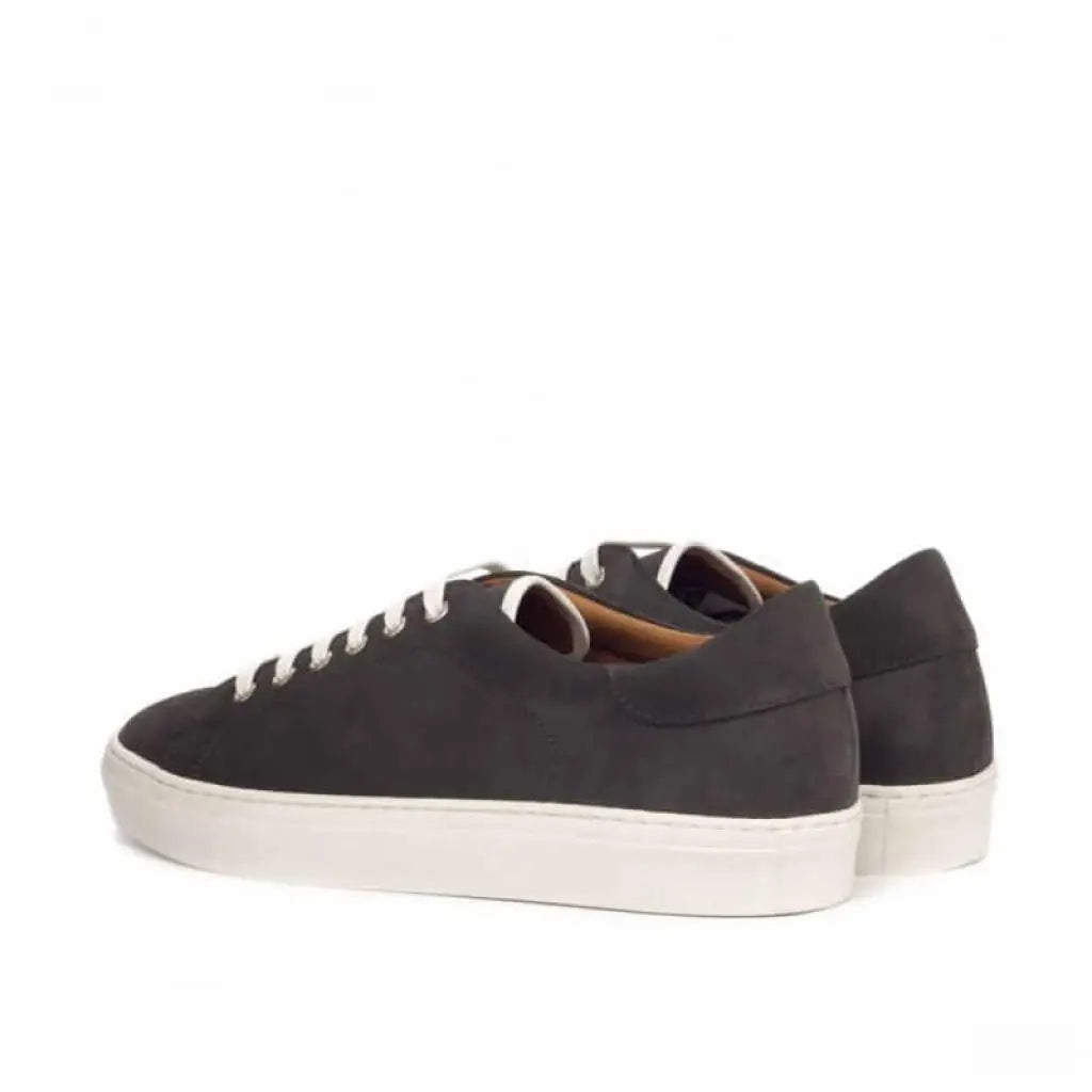 Vellano Oliver Grey Suede Low Top Sneakers