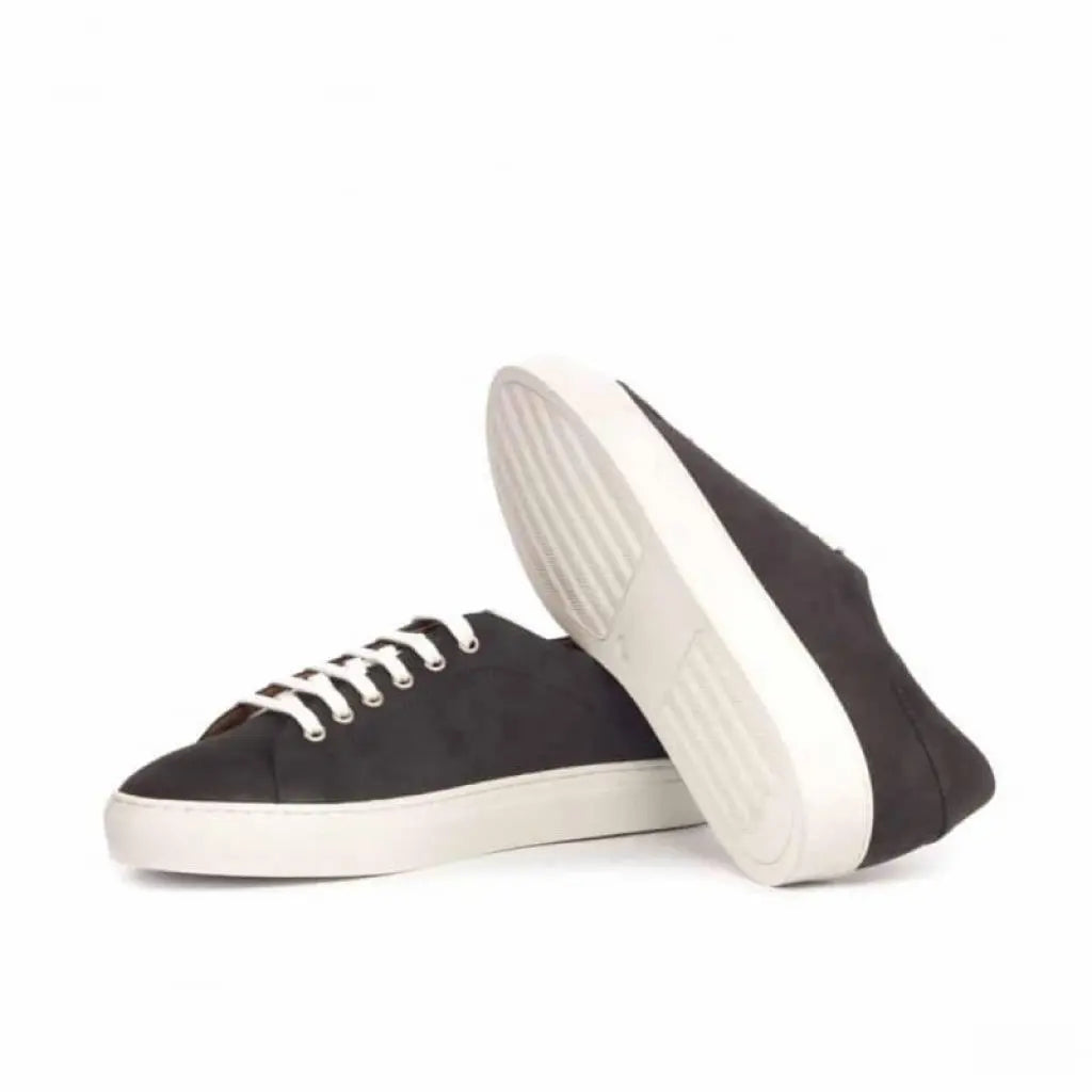 Vellano Oliver Grey Suede Low Top Sneakers