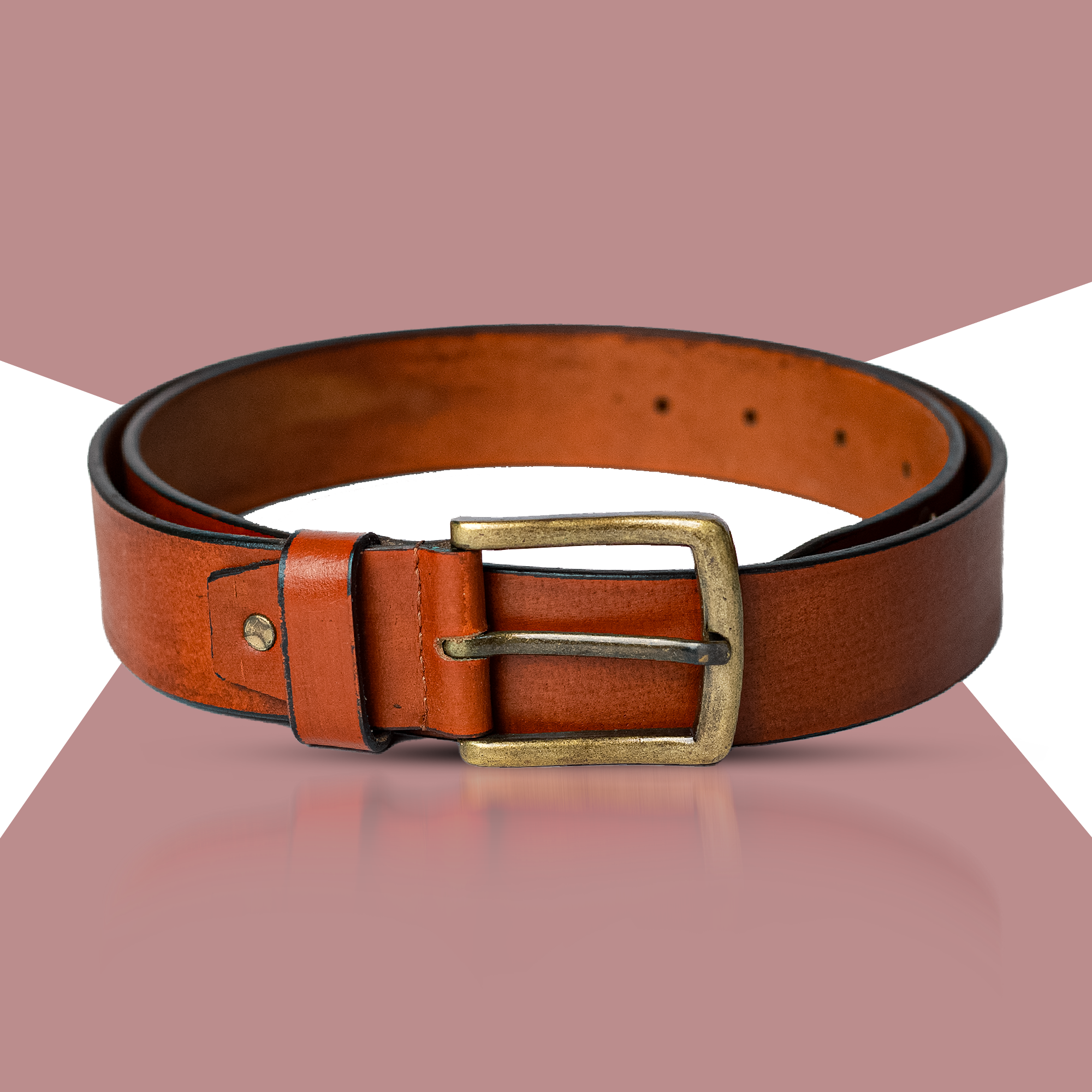 Vellano Evermoor Men’s Imported Leather Belt for Everyday Elegance