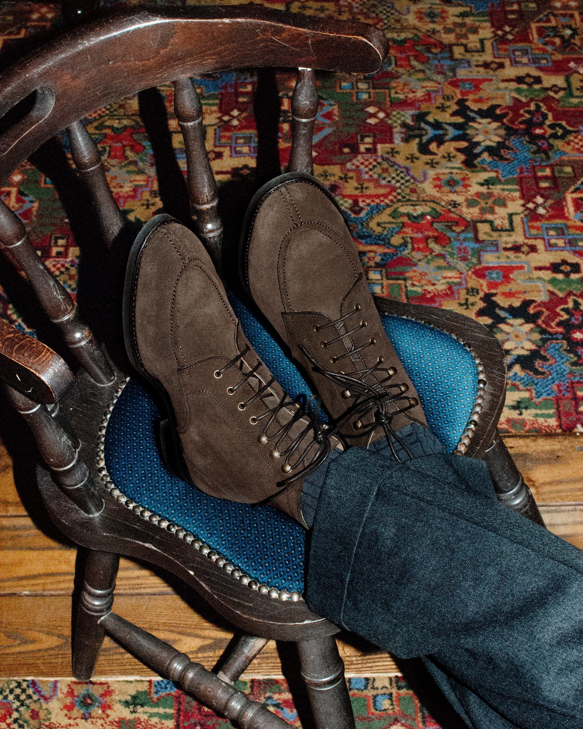Vellano Gothem Dark Brown Suede Boots