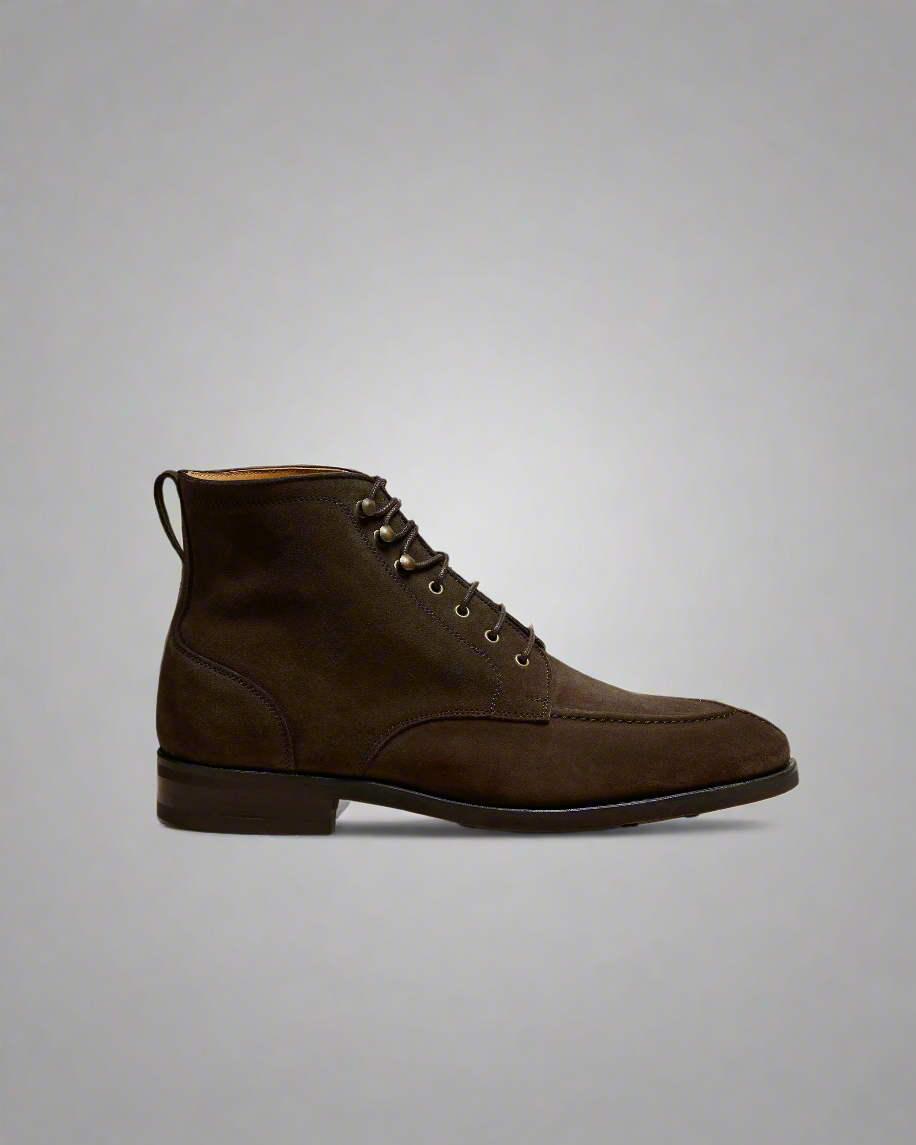 Vellano Gothem Dark Brown Suede Boots