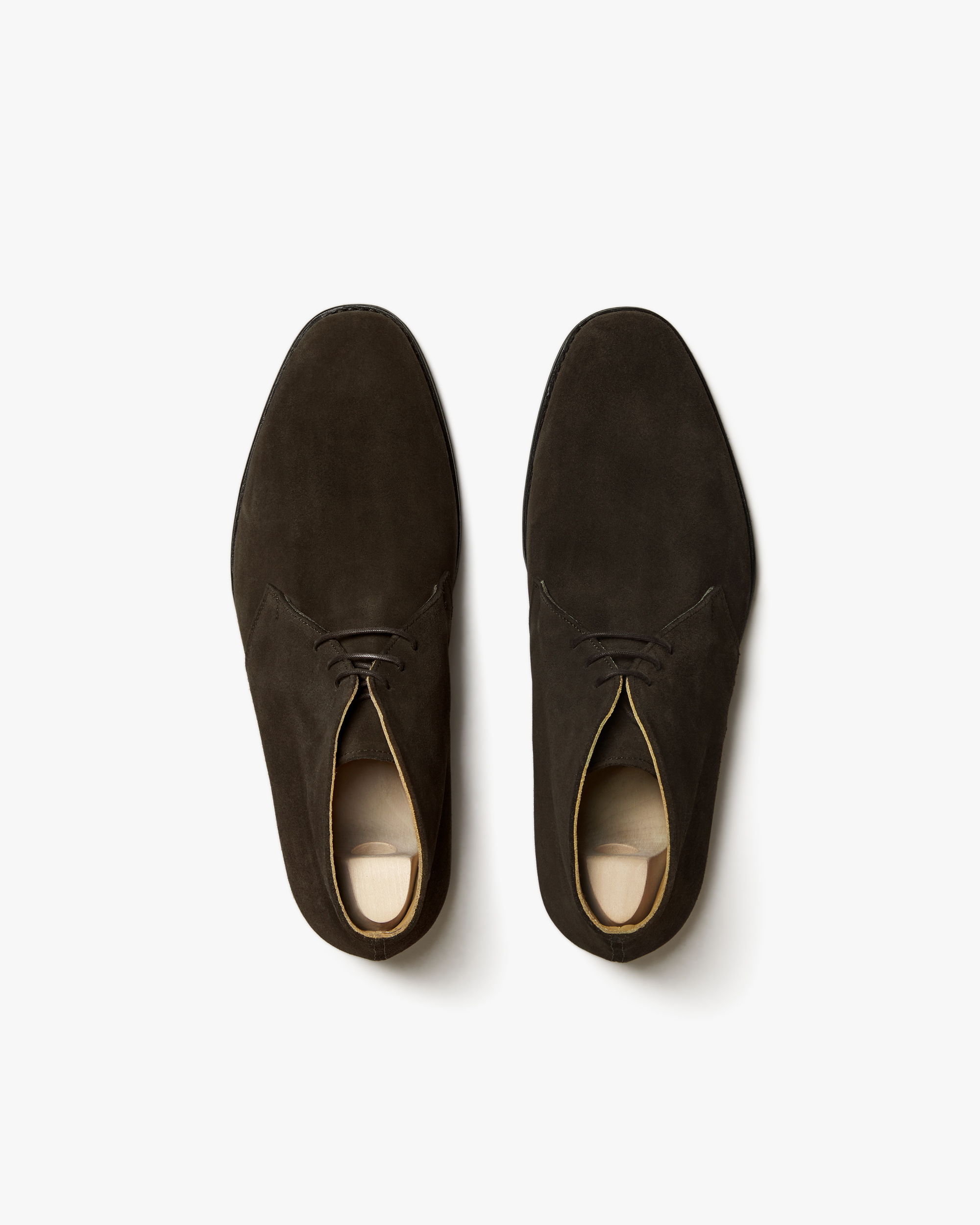 Vellano Gyllsjo Dark Brown Suede Chukka Boots