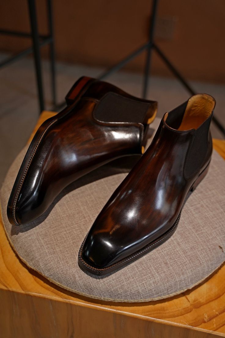Vellano Valemont Rise Handcrafted Wholecut Chelsea Boots for Men’s Formal Wear