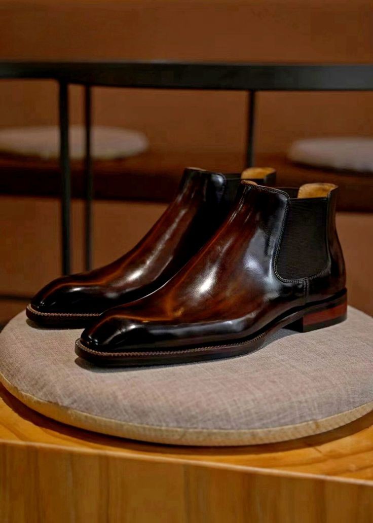 Vellano Valemont Rise Handcrafted Wholecut Chelsea Boots for Men’s Formal Wear