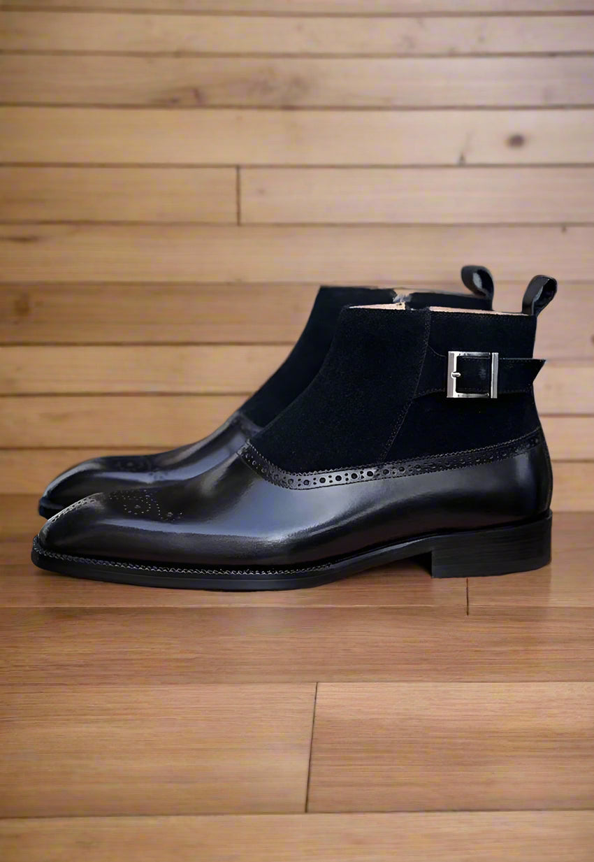 Vellano Montier Leather Monkstrap Shoes