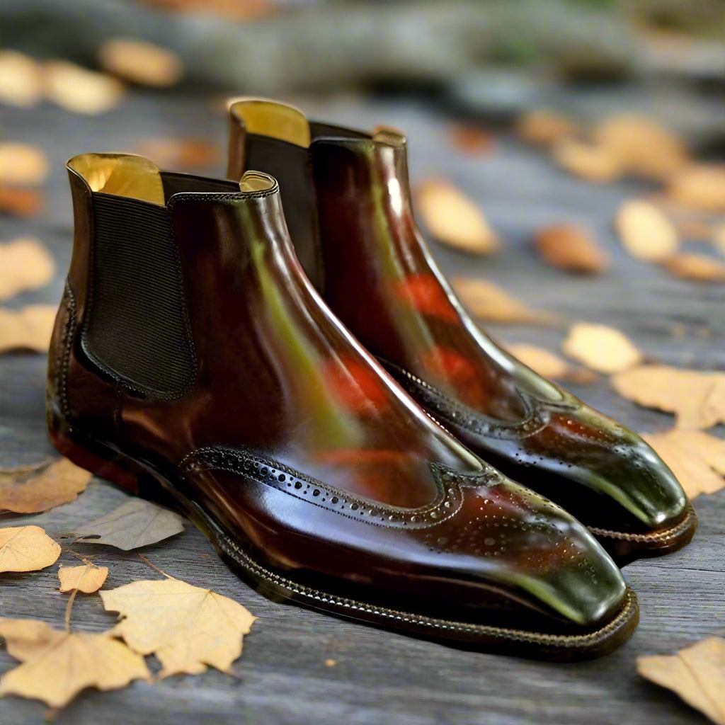 Vellano Ashmoor Core Handcrafted Leather Chelsea Boots for Everyday Wear