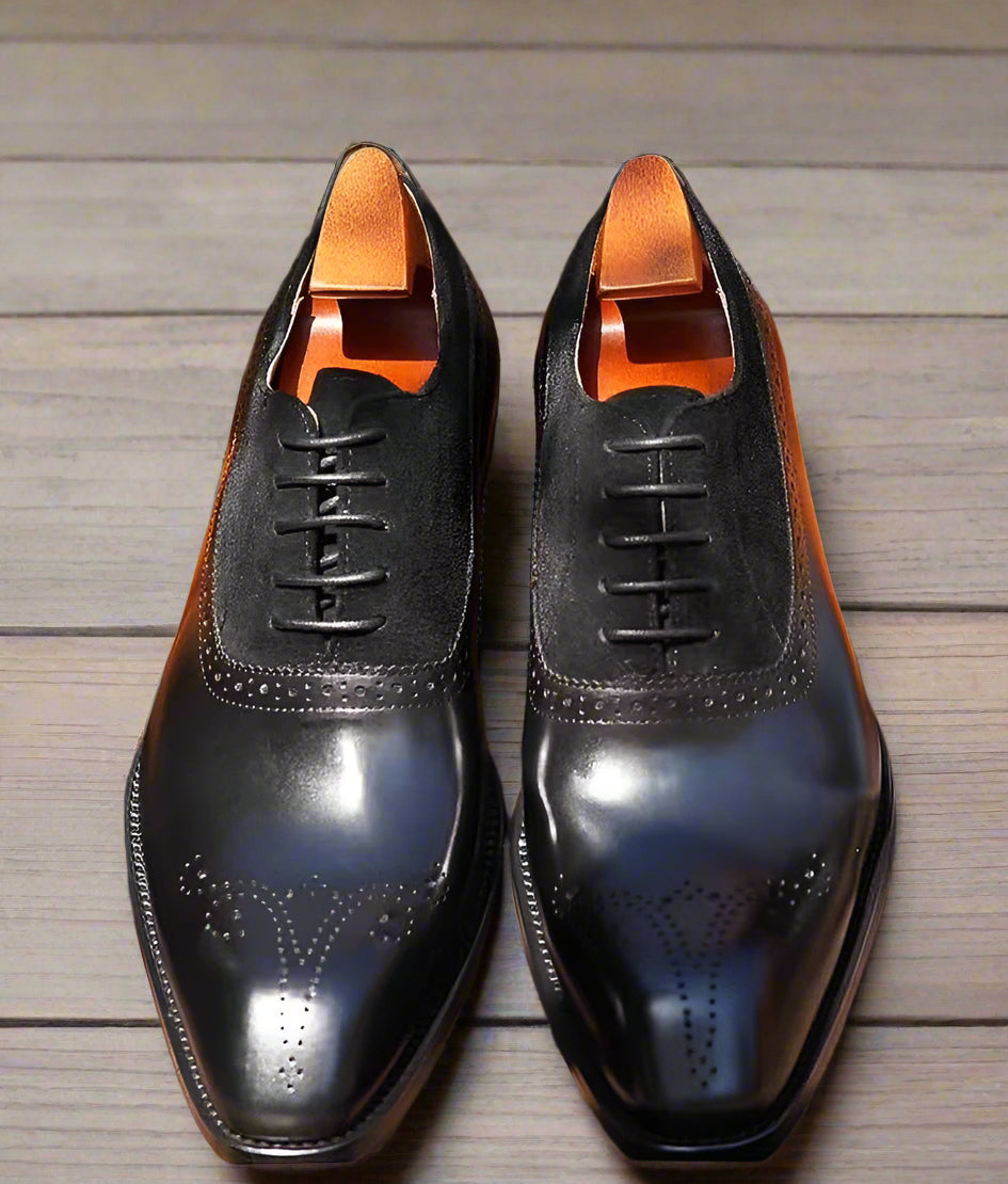 Vellano Redmont Vale Suede Lace Up Shoes for Men with Classic Comfort
