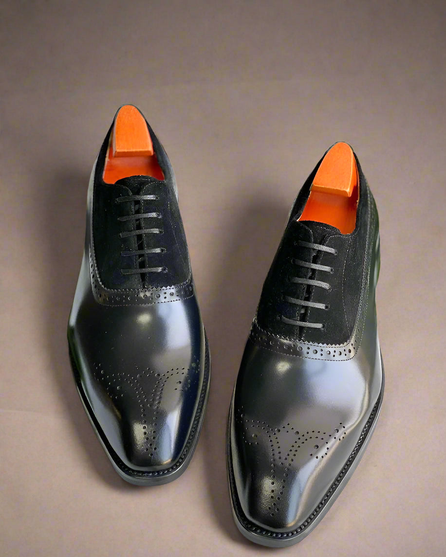 Vellano Redmont Vale Suede Lace Up Shoes for Men with Classic Comfort