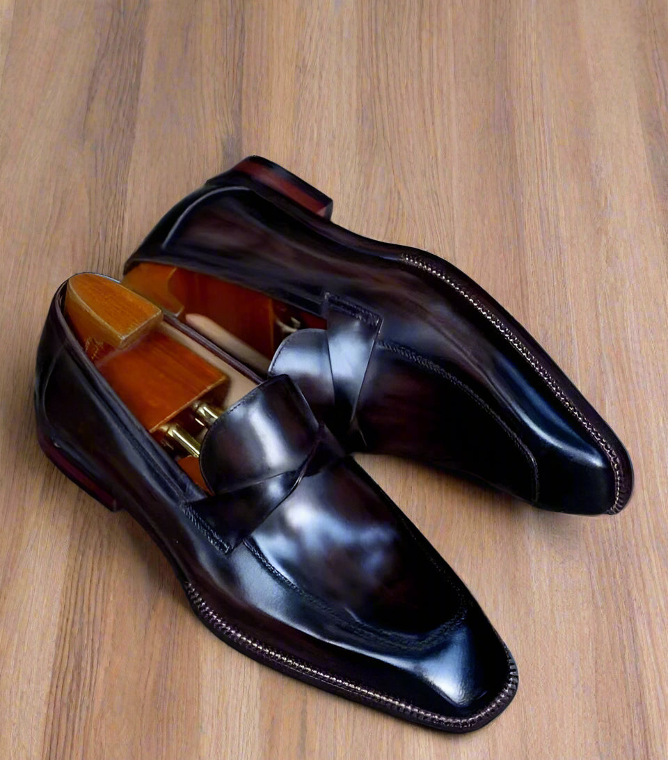Vellano Langford Ease Penny Loafers for Men with Classic Slip On Style