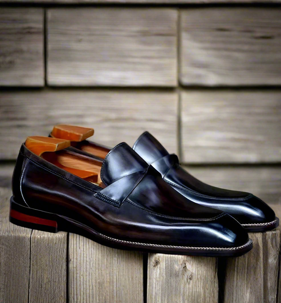 Vellano Langford Ease Penny Loafers for Men with Classic Slip On Style