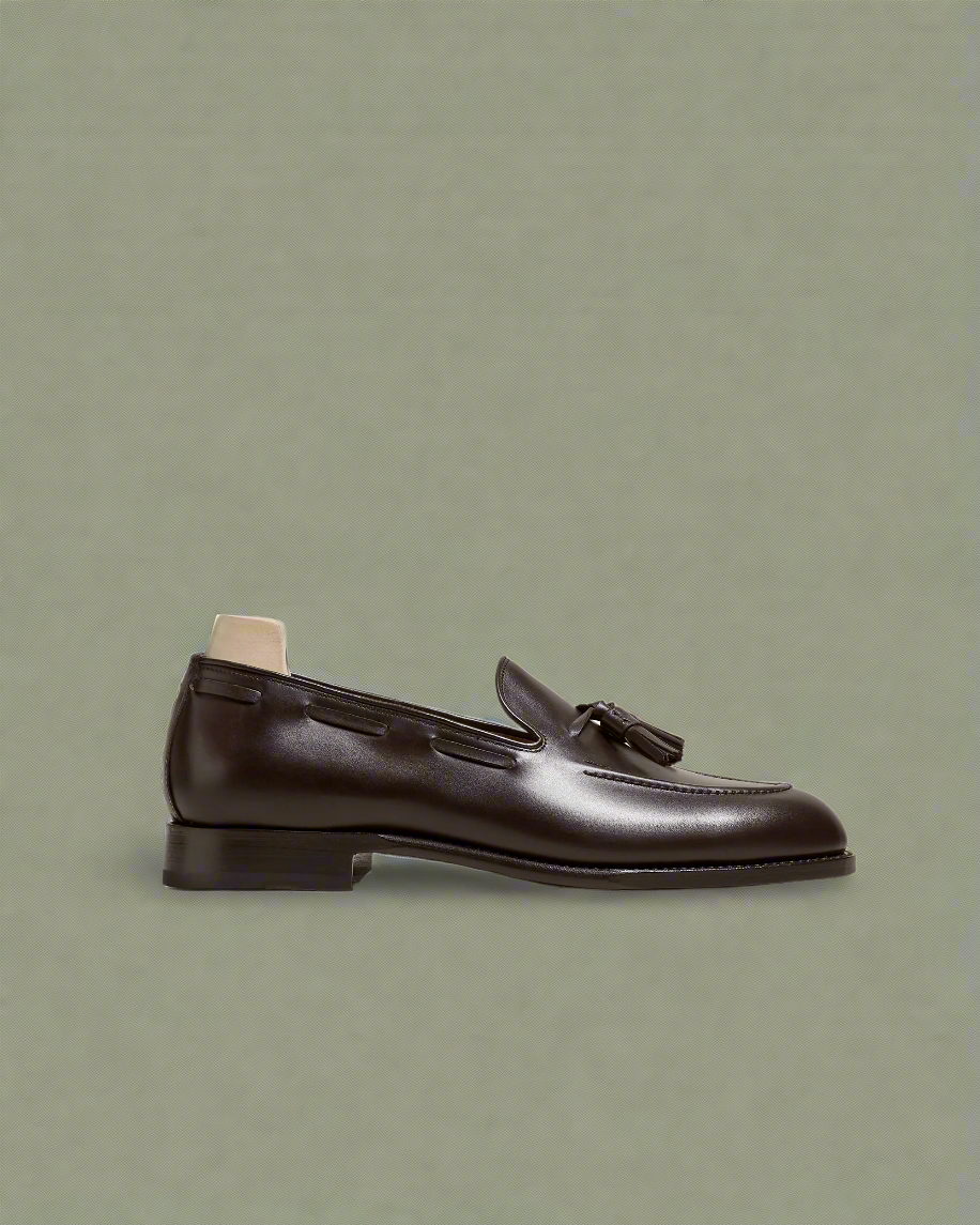 Vellano Molle Dark Brown Leather Loafers
