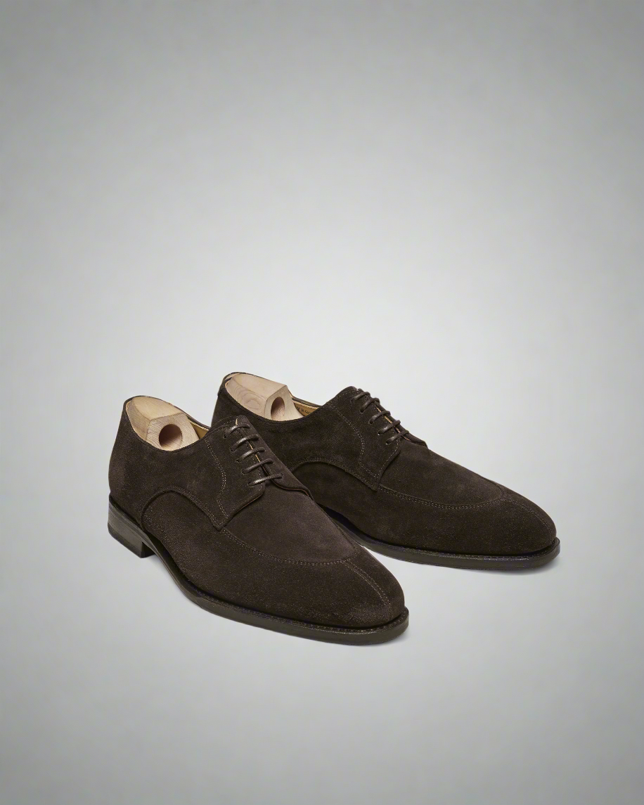 Vellano Norrmalm Brown Suede Derby
