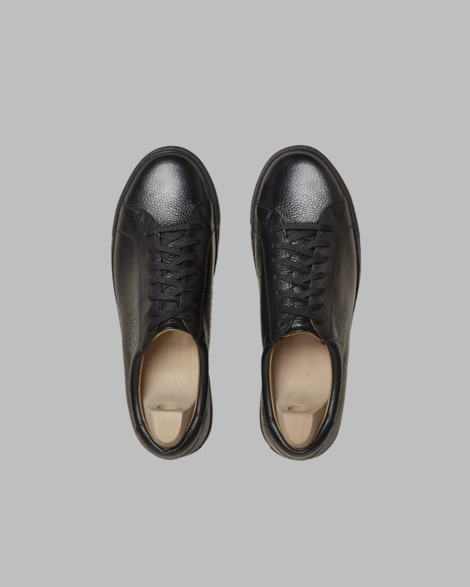 Vellano Oaxen Black Leather Sneaker