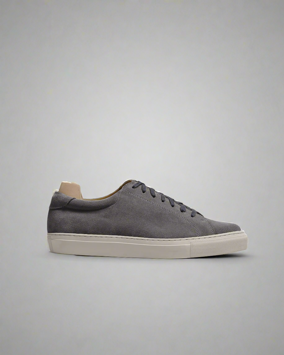 Vellano Oaxen Grey Suede Sneakers