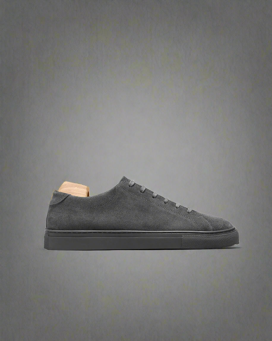 Vellano Dark Grey Suede Sneakers