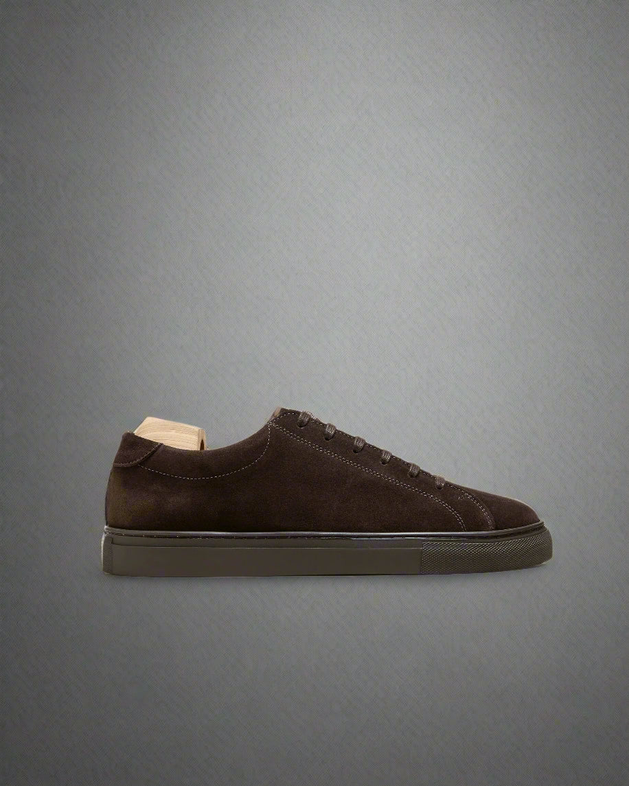 Vellano Oaxen Monochrome Suede Sneakers