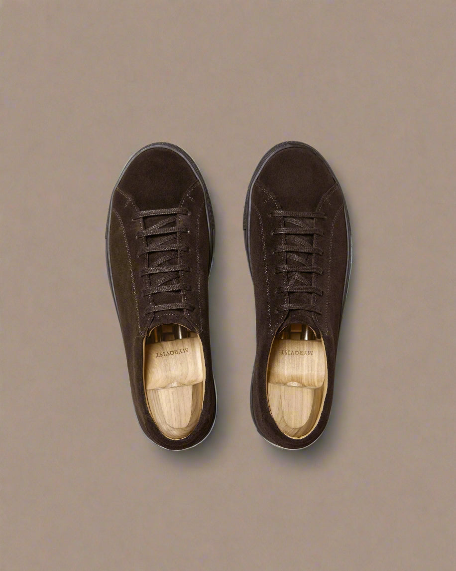 Vellano Oaxen Monochrome Suede Sneakers