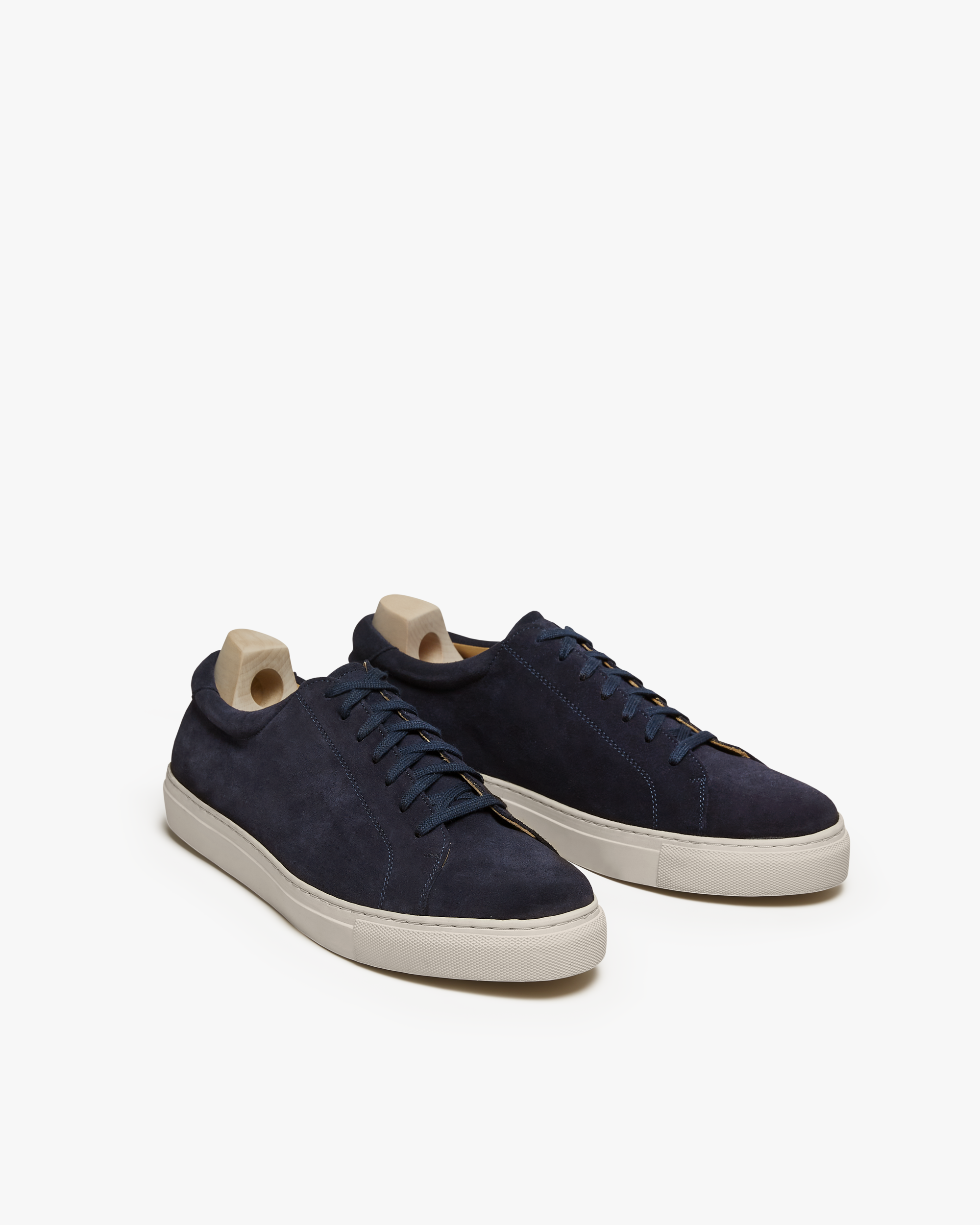 Vellano Oaxen Navy Suede Sneakers