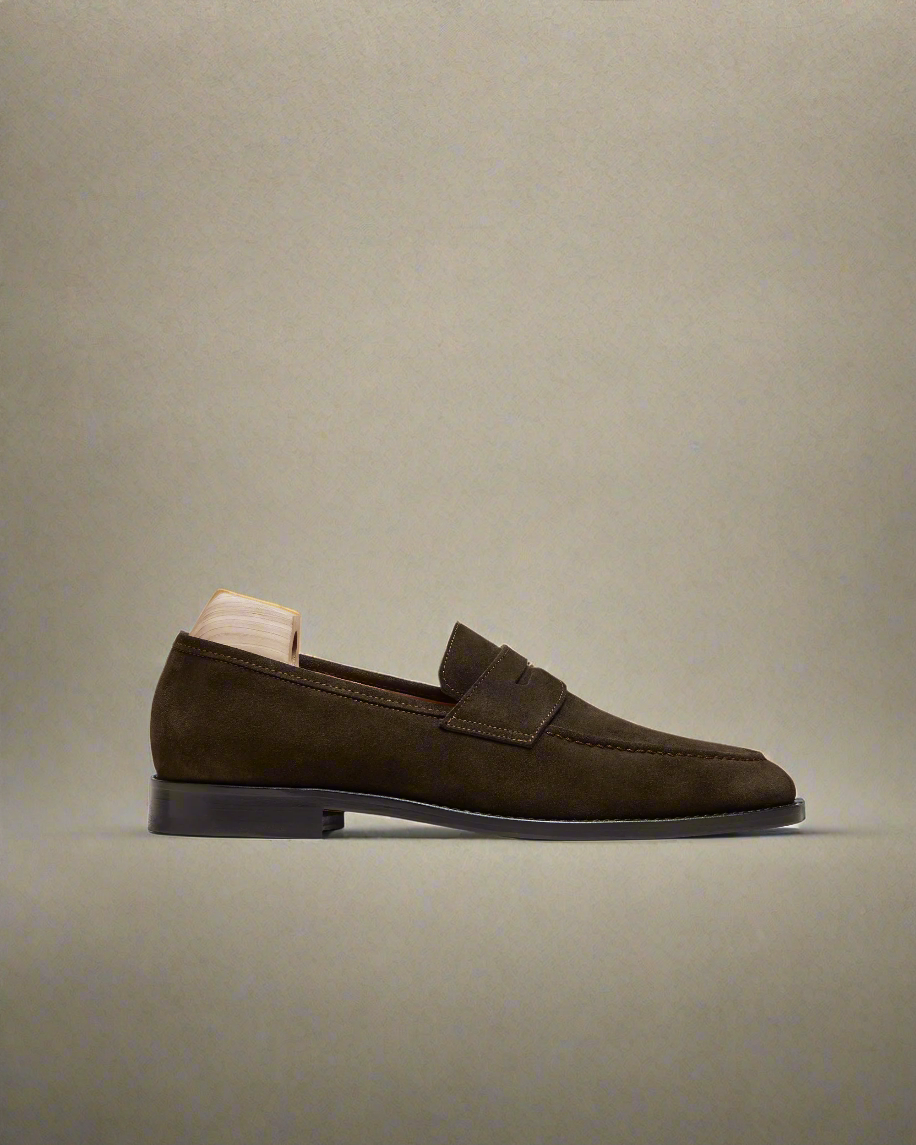 Vellano Smogen Suede Loafer Shoes