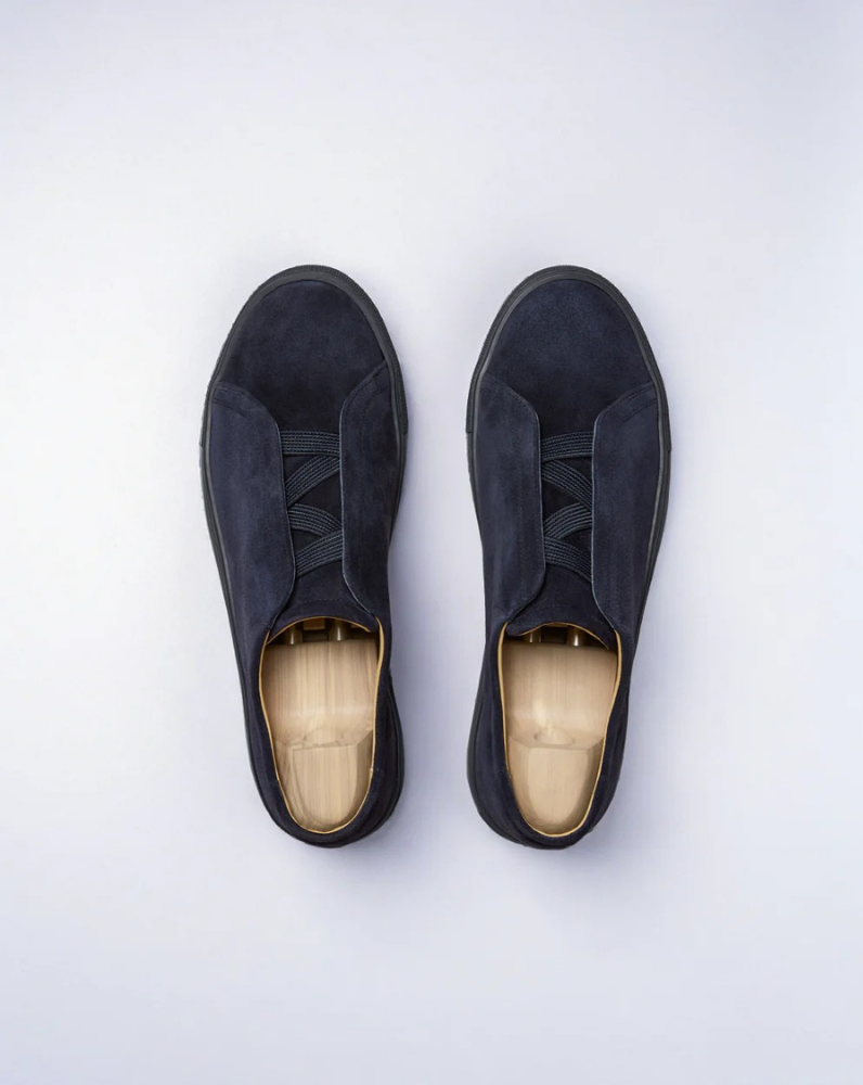 Vellano Alno Midnight Blue Suede Sneakers