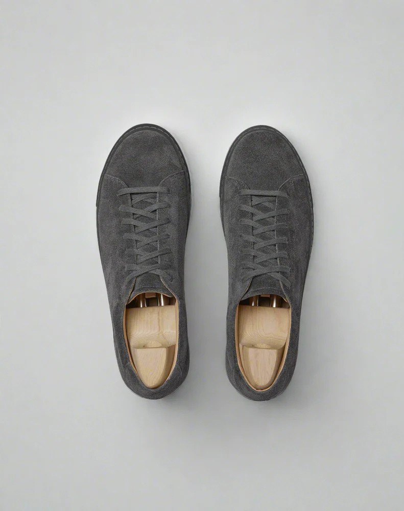Vellano Oaxen Grey Suede Sneaker