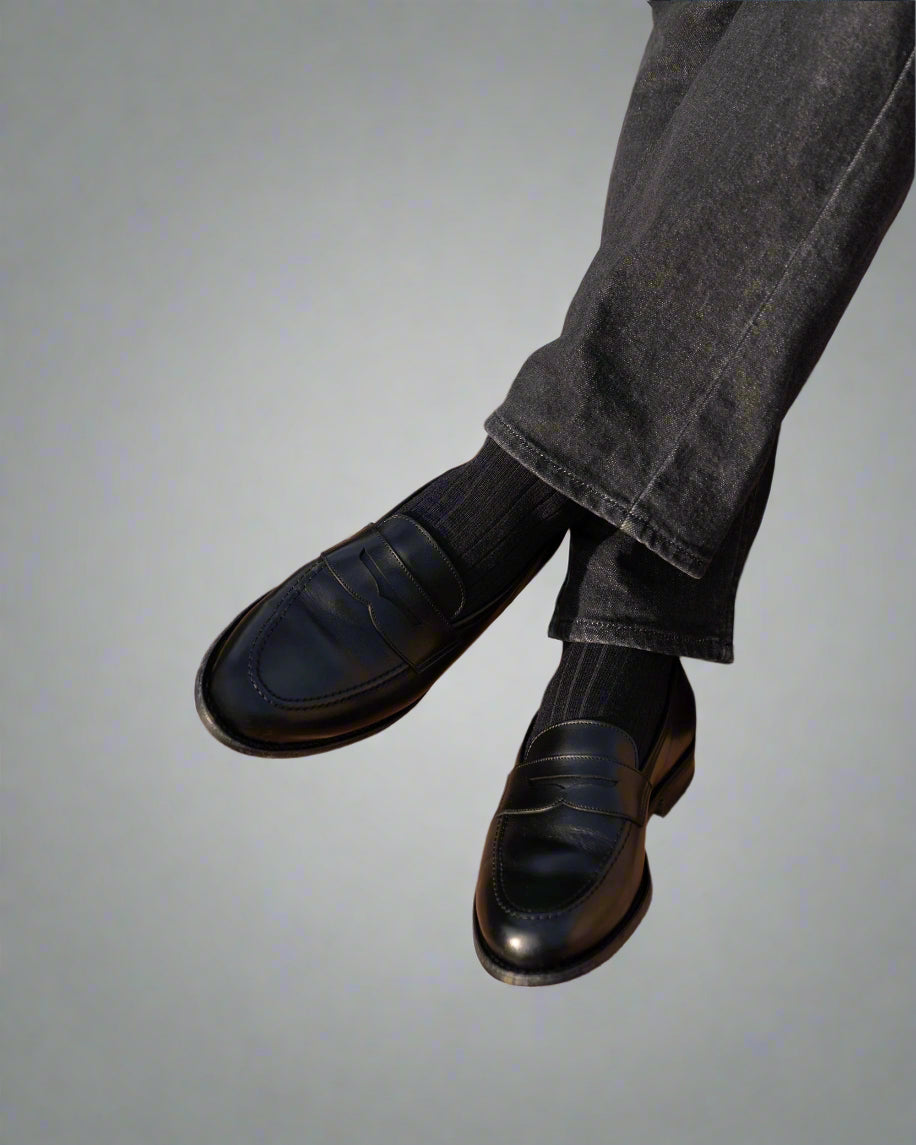Vellano Stenhammar Leather Loafer Shoes