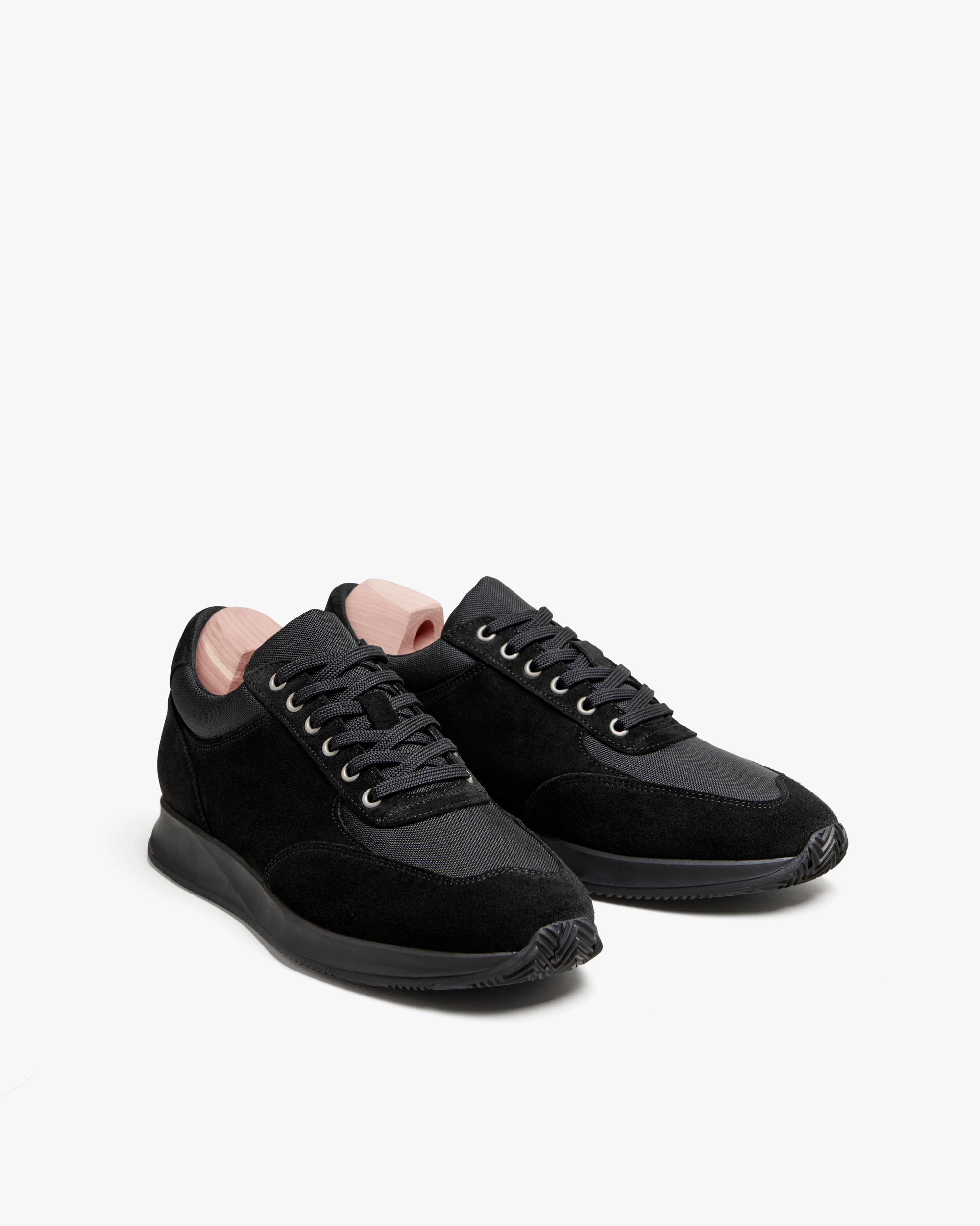 Vellano Stensund Black Suede Casual Sneakers