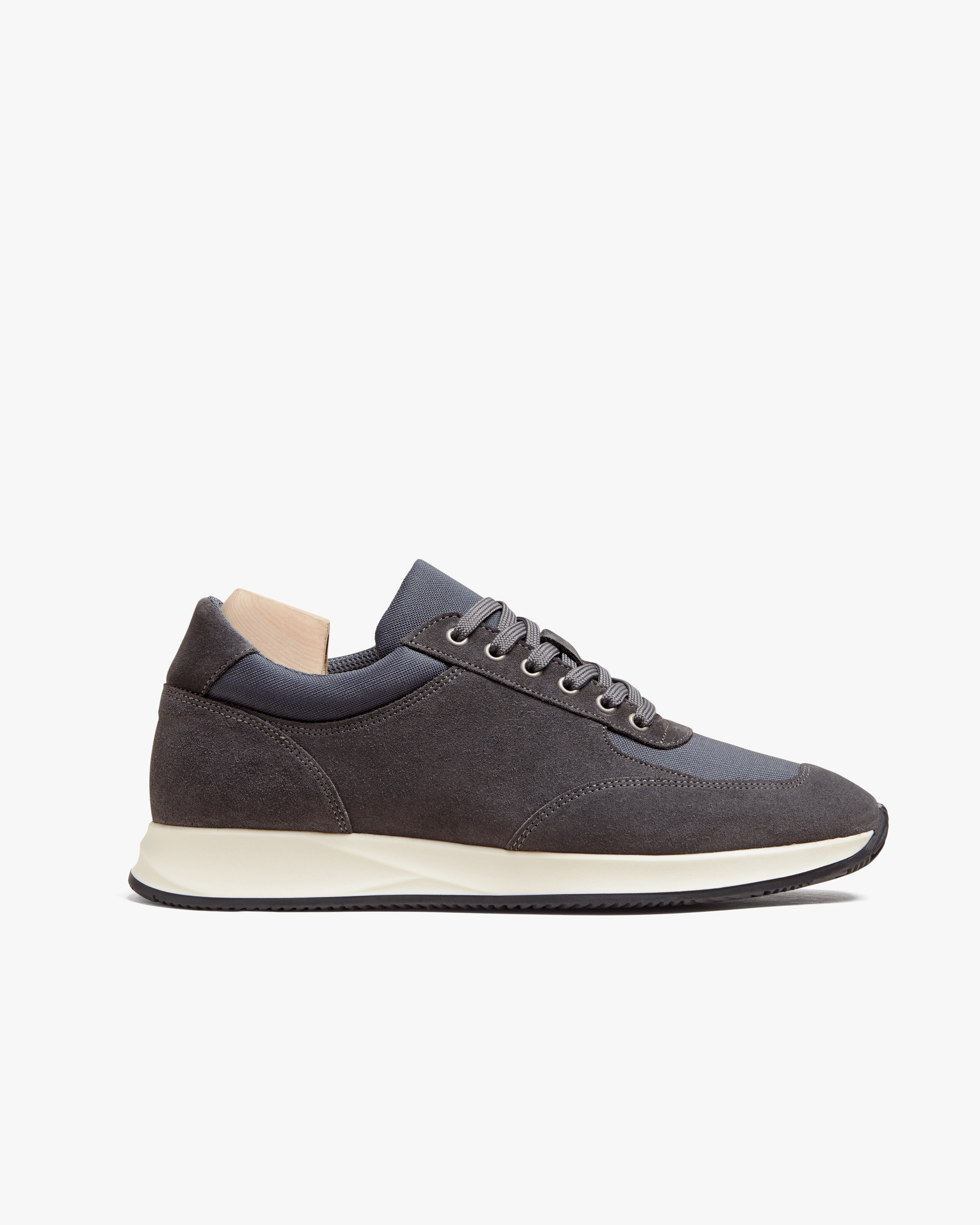 Vellano Stensund Dark Grey Suede Trainers