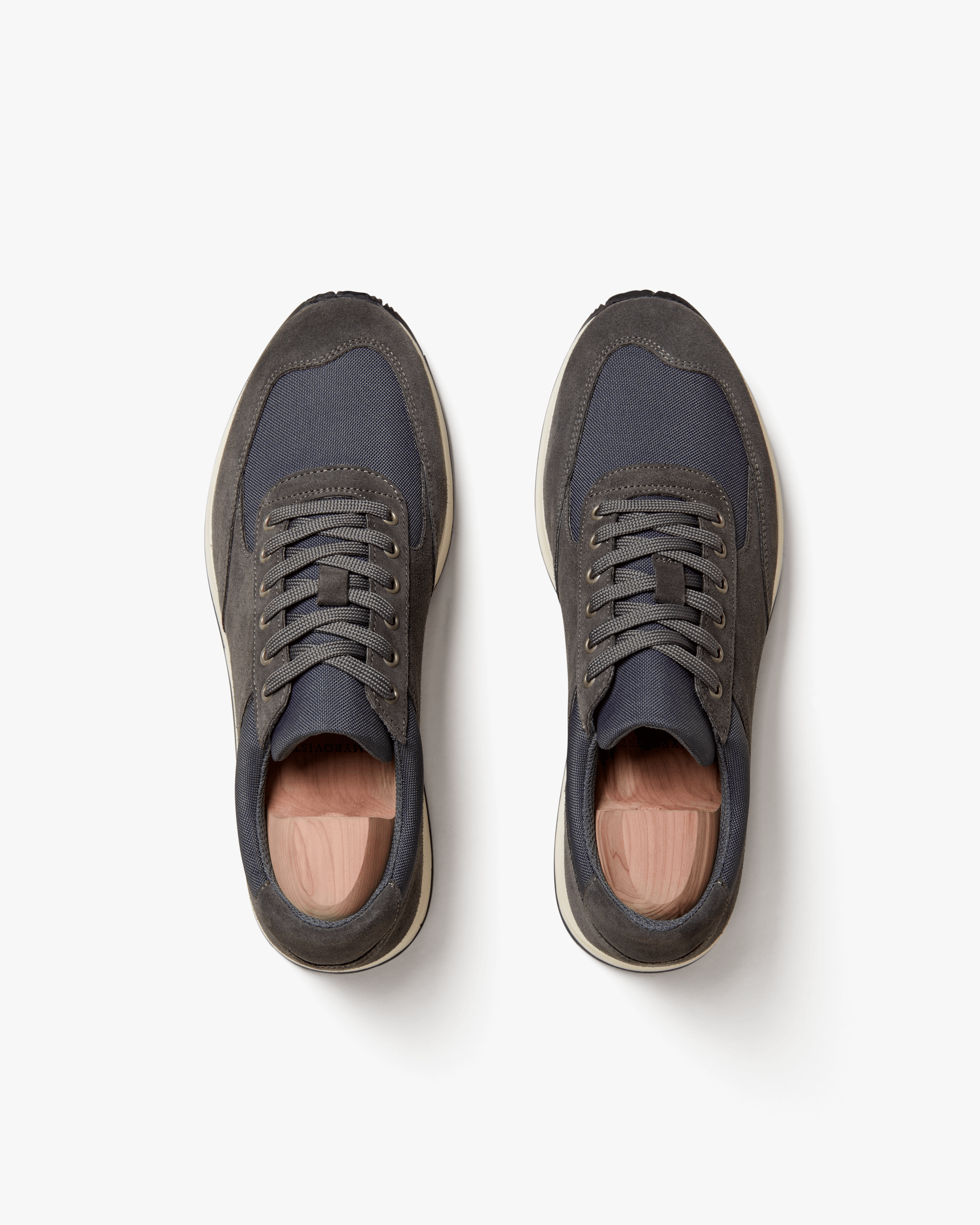 Vellano Stensund Dark Grey Suede Trainers