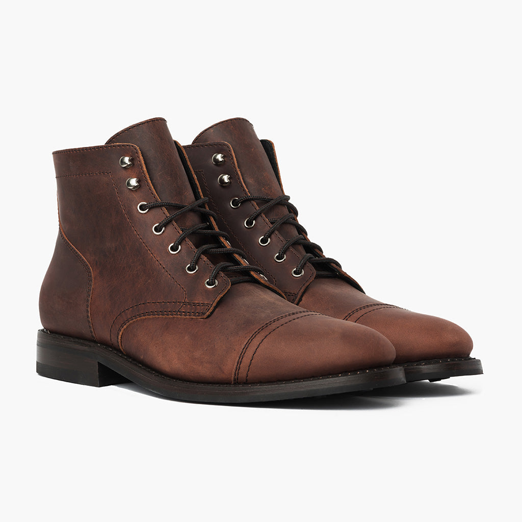 Vellano Frontier Goodyear Welt Lace-Up Leather Boot – Adobe Brown