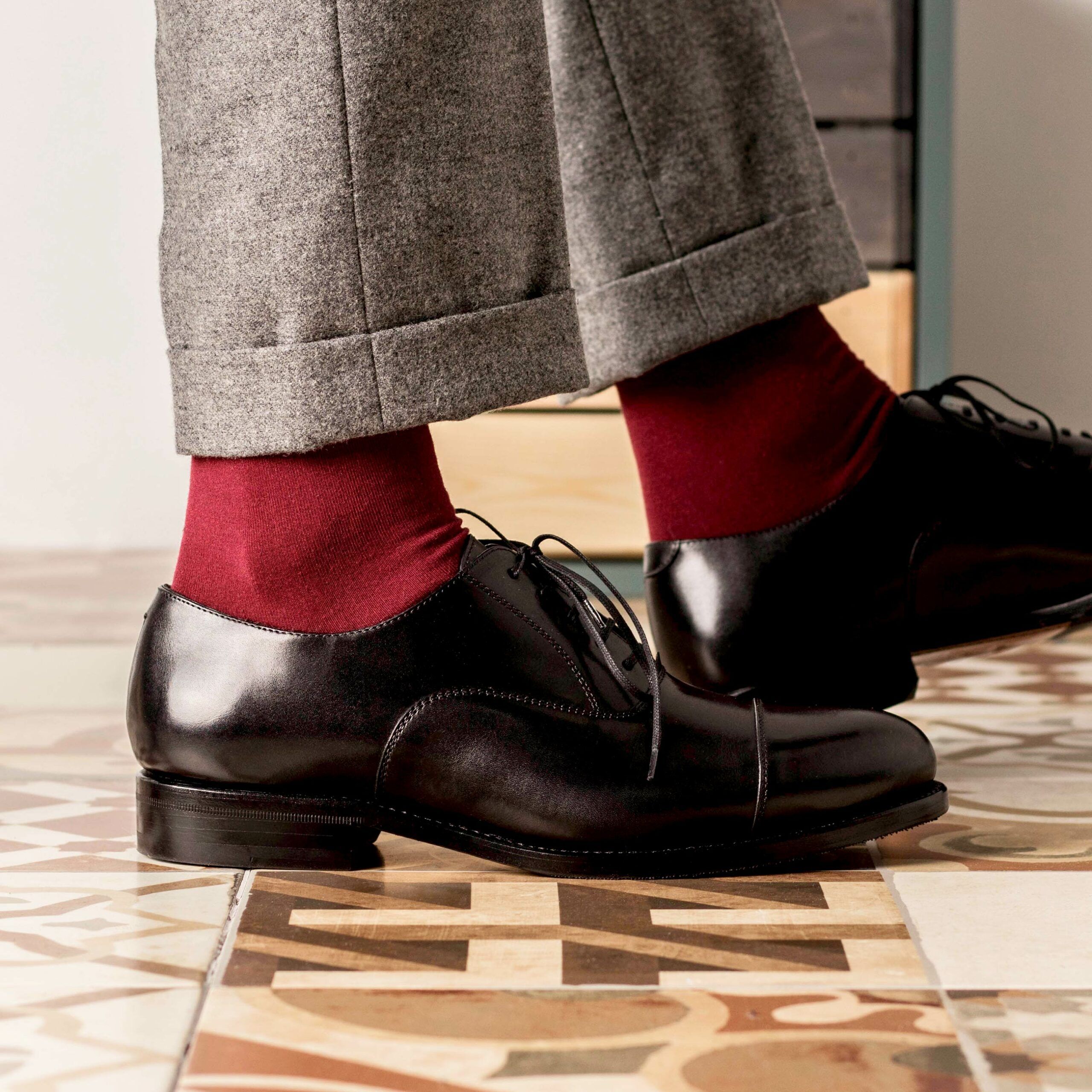 Vellano Mathew Black Oxford Dress Shoes