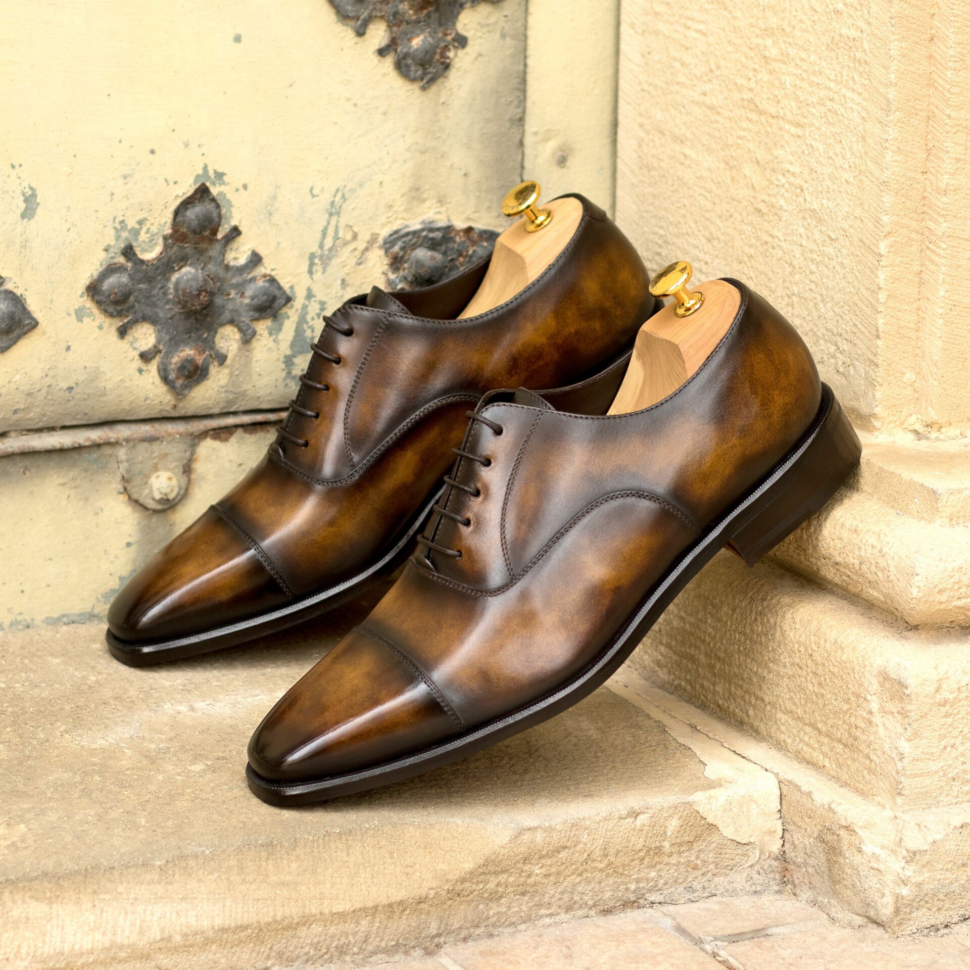 Vellano Martin Earth Brown Oxford Shoes