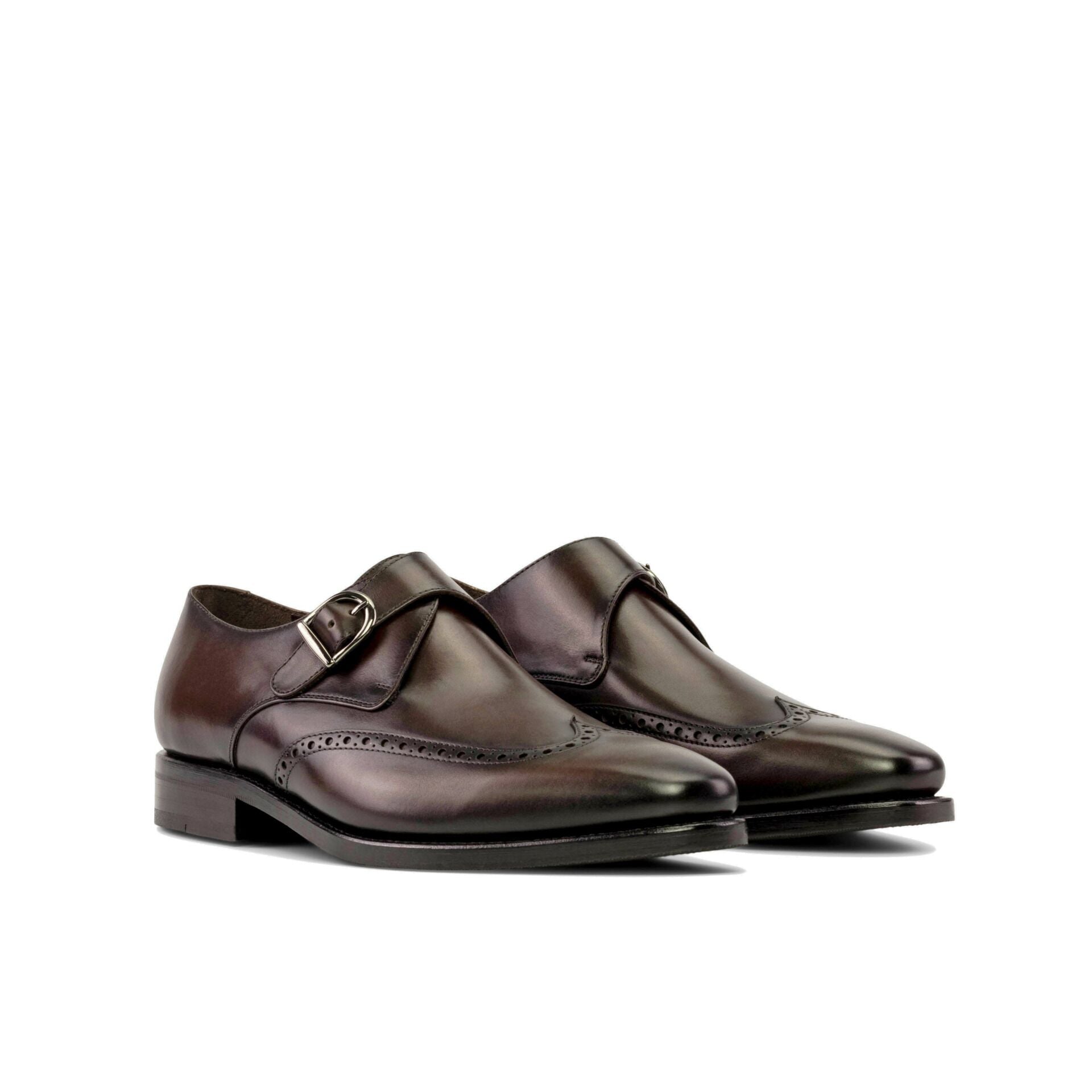 Vellano Matte Cuir Single Strap Monk
