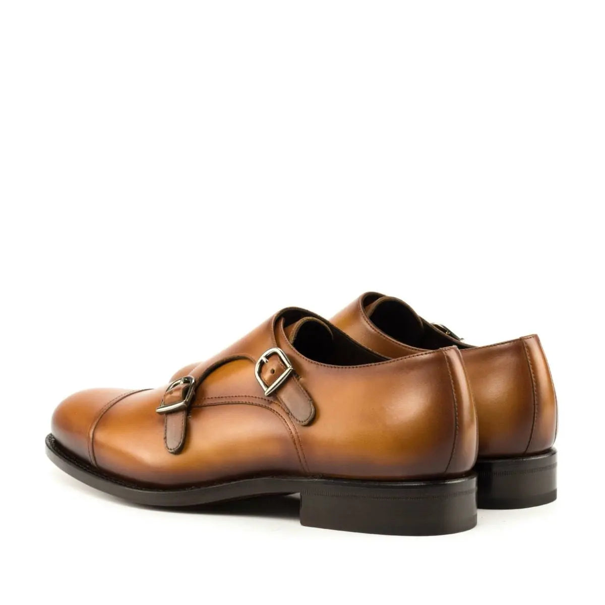 Vellano Oliver Luxury Tan Cap Toe Monk